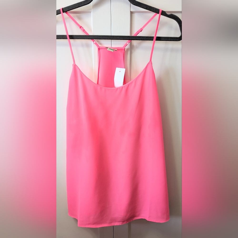JCREW FACTORY, Pink Racerback Tank, Size 12
